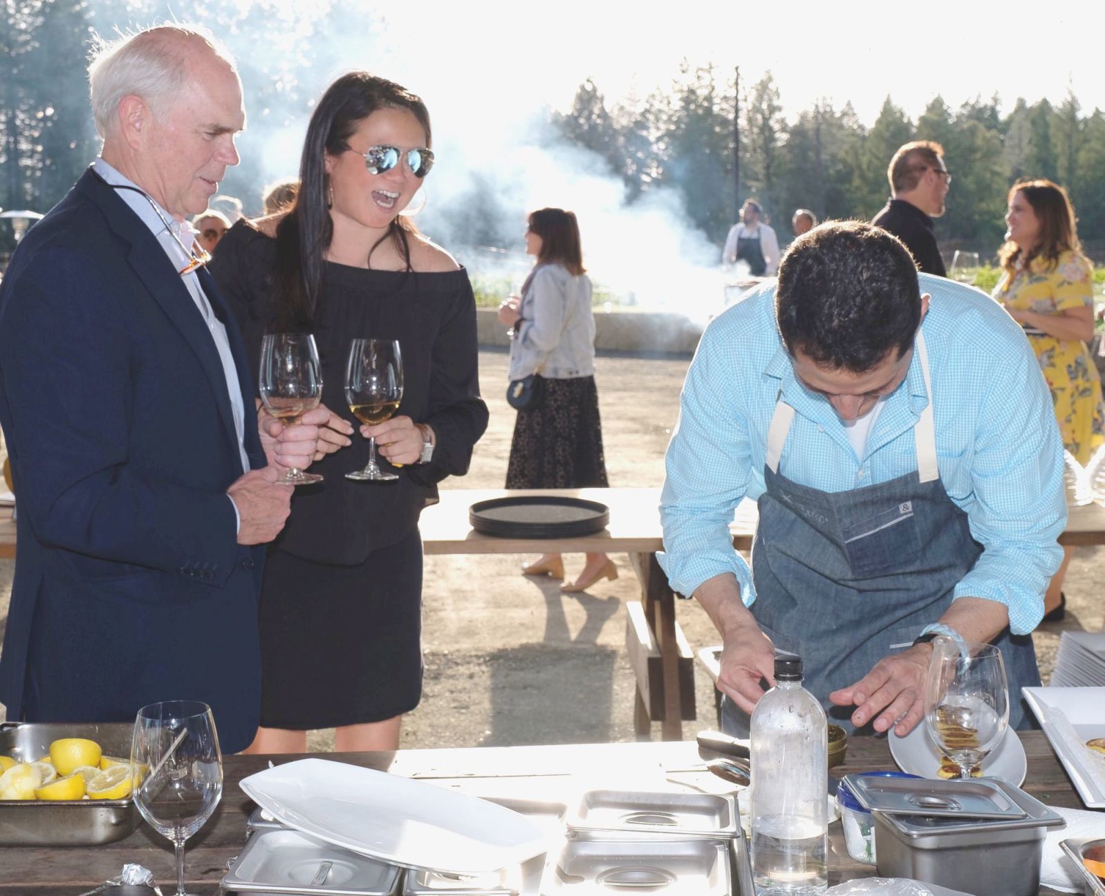 Julian Van Winkle of Old Rip Van Winkle Distillery with Kerrin Laz and Antonio Galloni